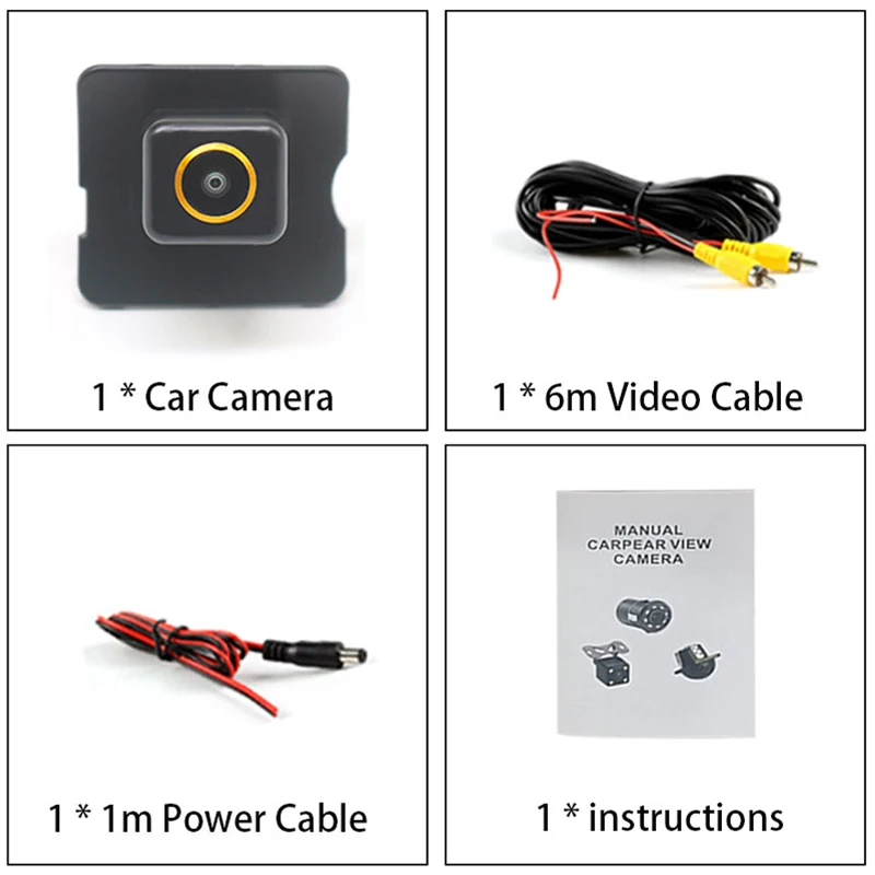 AHD NTSC Car Rear View Reverse Camera For Mercedes Benz ML M W164 ML350  ML330 ML63 Wide Angle Waterproof Parking Backup Camera