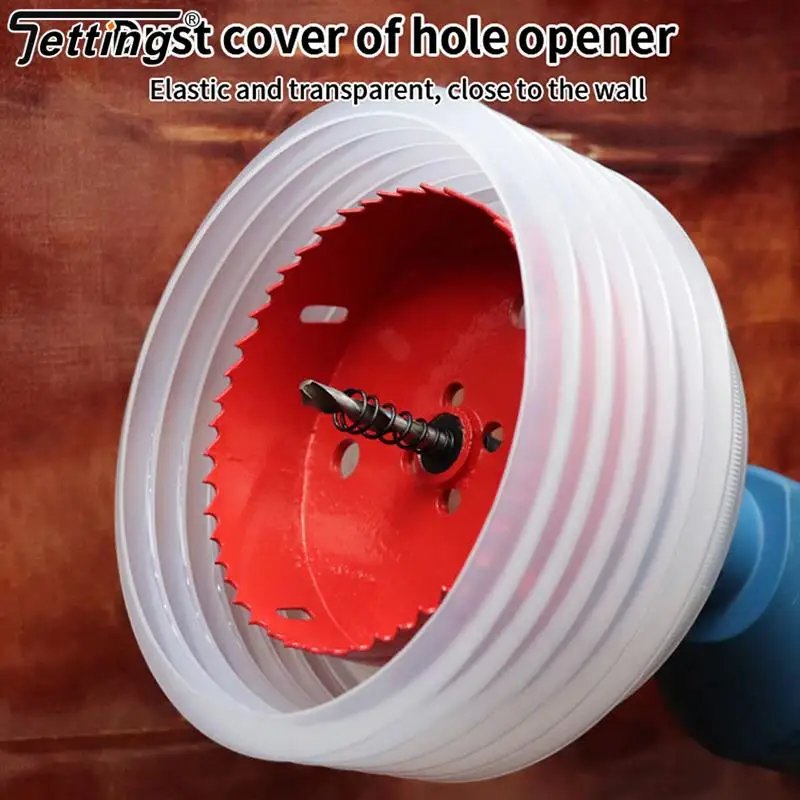 

Electric Hammer Drill Dust Collector Hole Opener Dust Collector Cover Dustproof Hole Saw Drill Bit Cover Hand Tool Acce