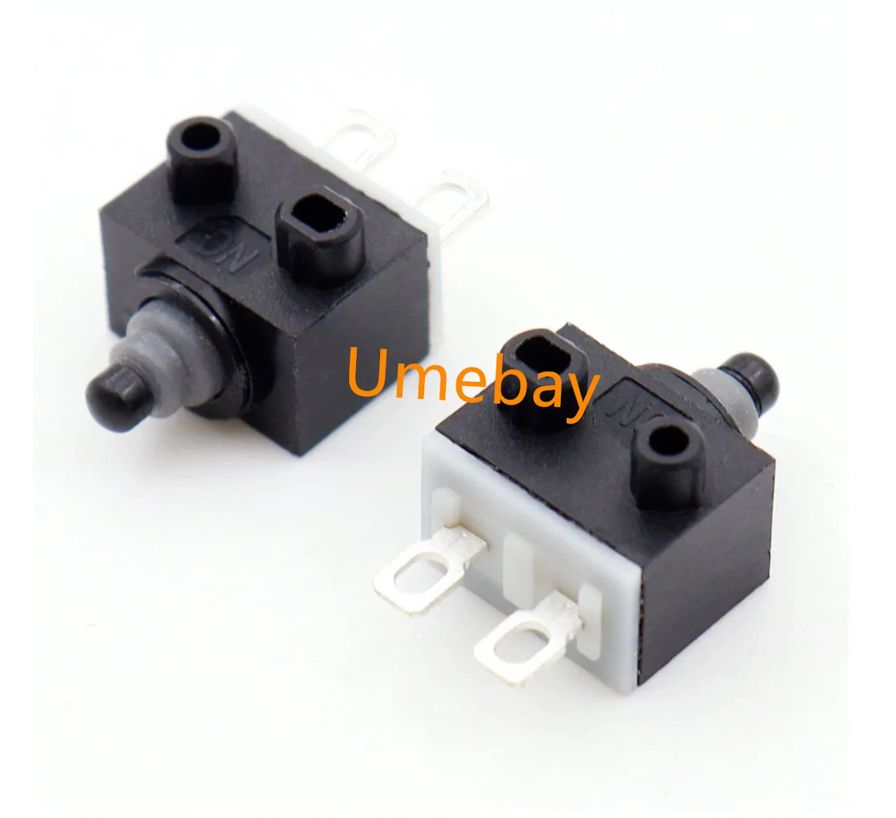 20 pieces. Integrated circuit, two pin normally open waterproof micro switch with column silent, waterproof detection switch for
