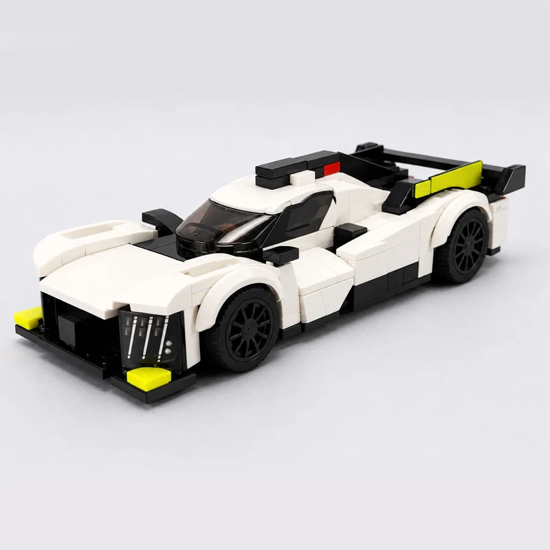 Speed Racing Car Model MOC Building Bricks 9X8 WEC IMSA Le Mans Modular Technology Children Holiday Gifts Assemble Toys Suit