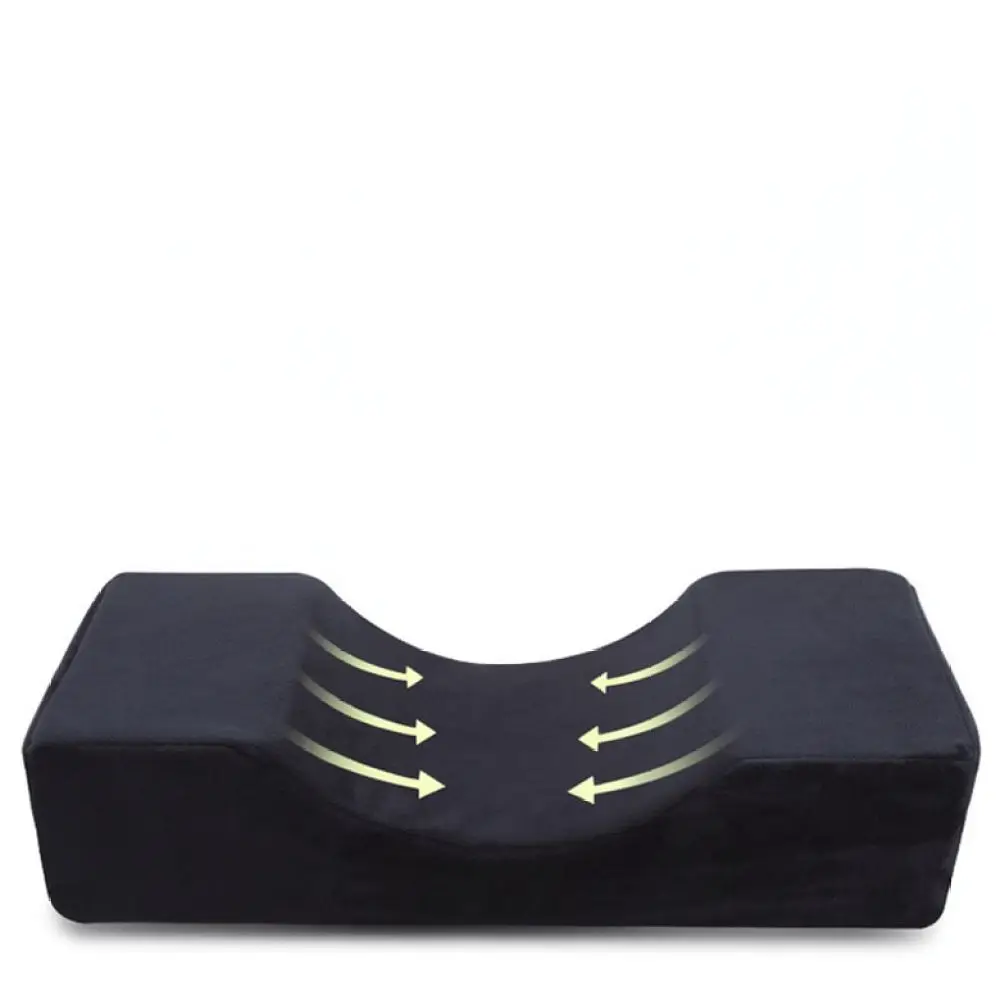 Eyelash Extension Pillow Ergonomic U Shape Neck Support Cushion For Beauty Salon Tattoo Procedures Bed Accessory