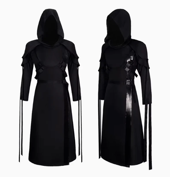 

The Ghost Face Cosplay Costume Dead Daylight Role Play Uniform Halloween Carnival Party Outfit For Men And Women ﻿