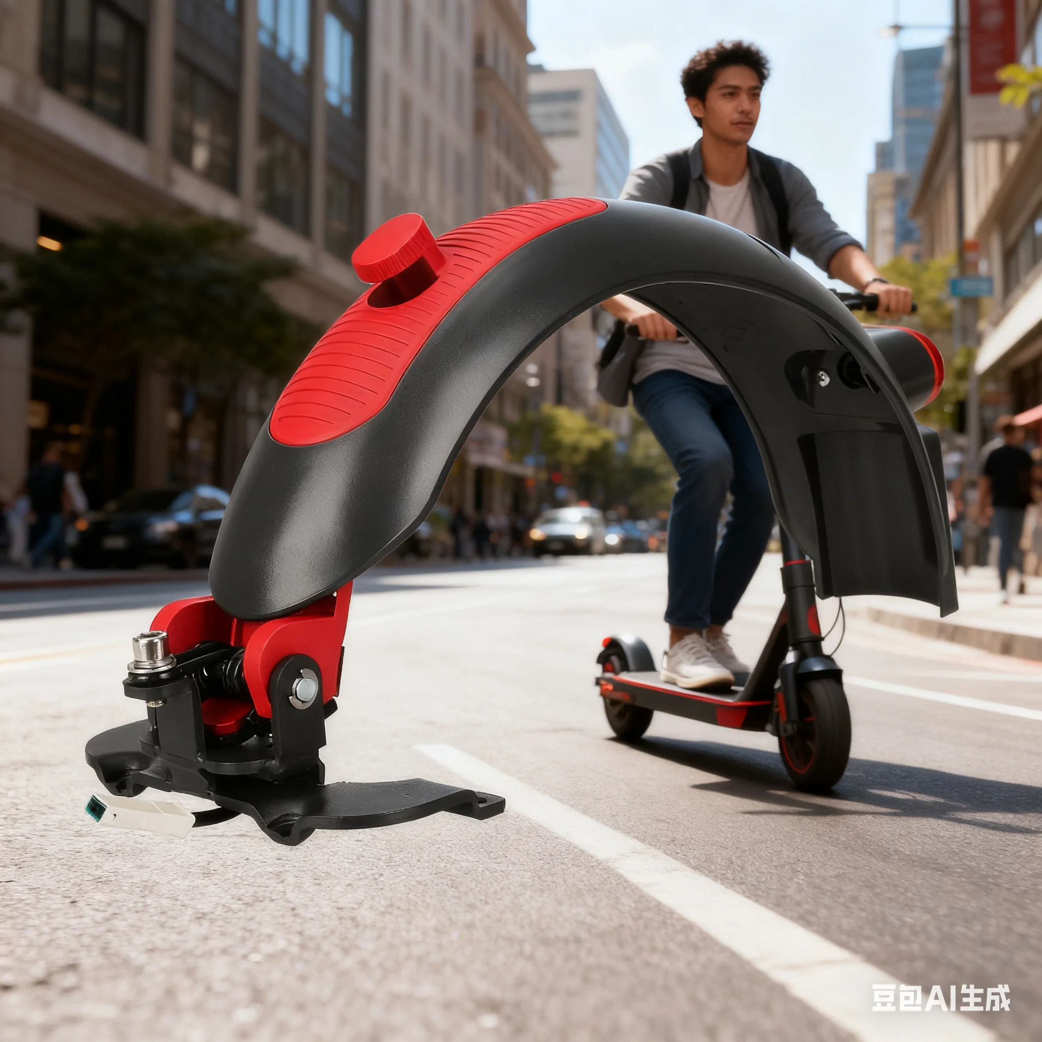 

Для Xiaomi M365 Pro2 и 1S Kickscooter брызговик с задним фонарем, электрический скутер, алюминиевый сплав, задний фонарь, кронштейн для брызговика