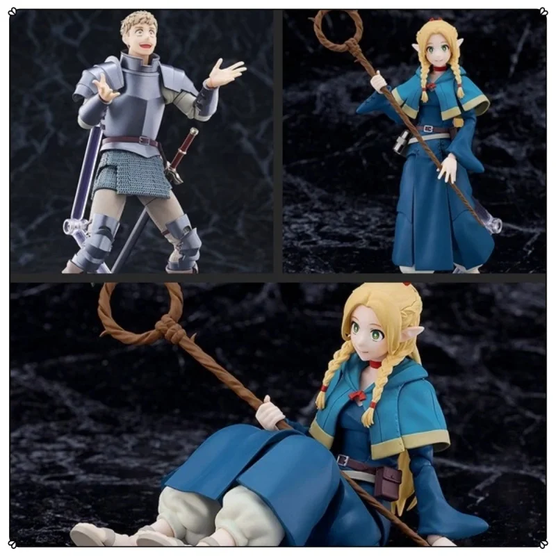 

Figma Delicious in Dungeon Marcille Laios Anime Action Figure 633# 631# Collectible Model Toy for Kids Gift