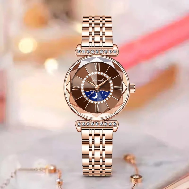 New Stylish Women'S Quartz Watch, Casual And Versatile, High-End Luxury Women'S Wristwatch, Premium Selected Timepiece.
