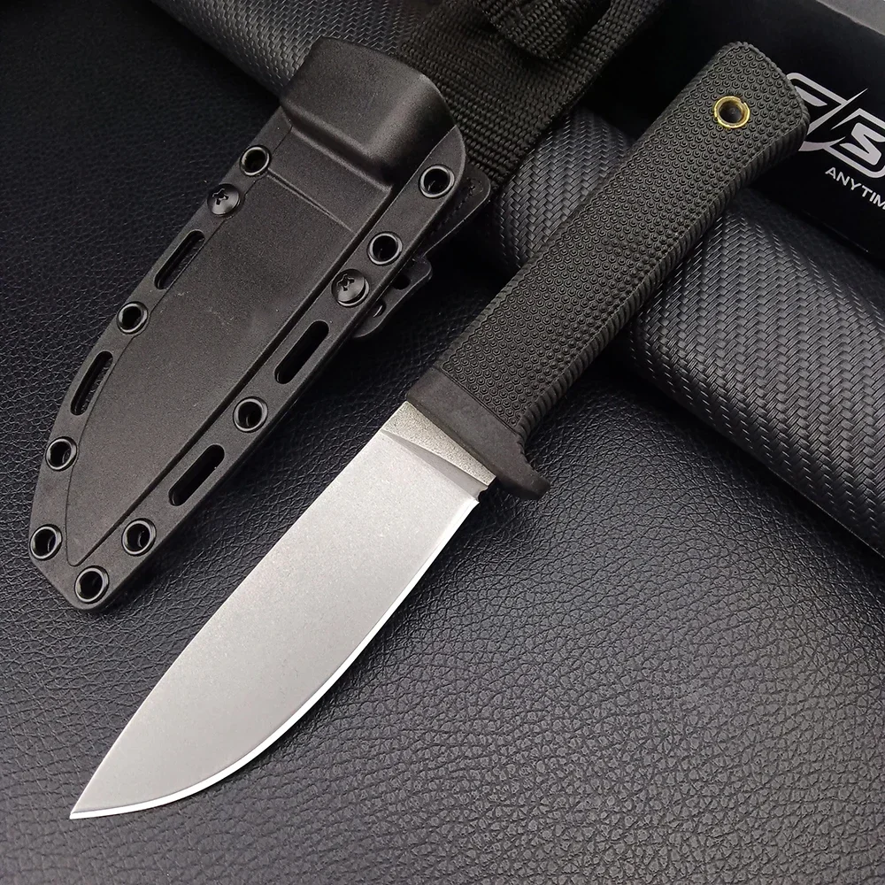 CS VG 1 SanMai III Portable Master Hunter Fixed Knife Steel Blade Nylon Wave Fibre Handles Outdoor Tactical EDC Survival Knives