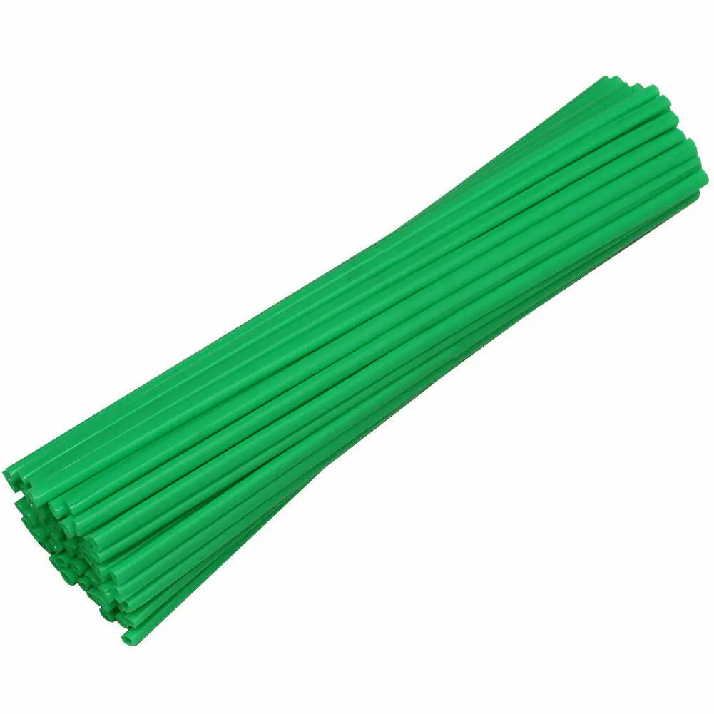 72Pcs moto universale Spoke skin Covers Wrap Wheel Rim Guard Protector per Dirt Pit Bike Enduro Supermoto Honda Suzuki