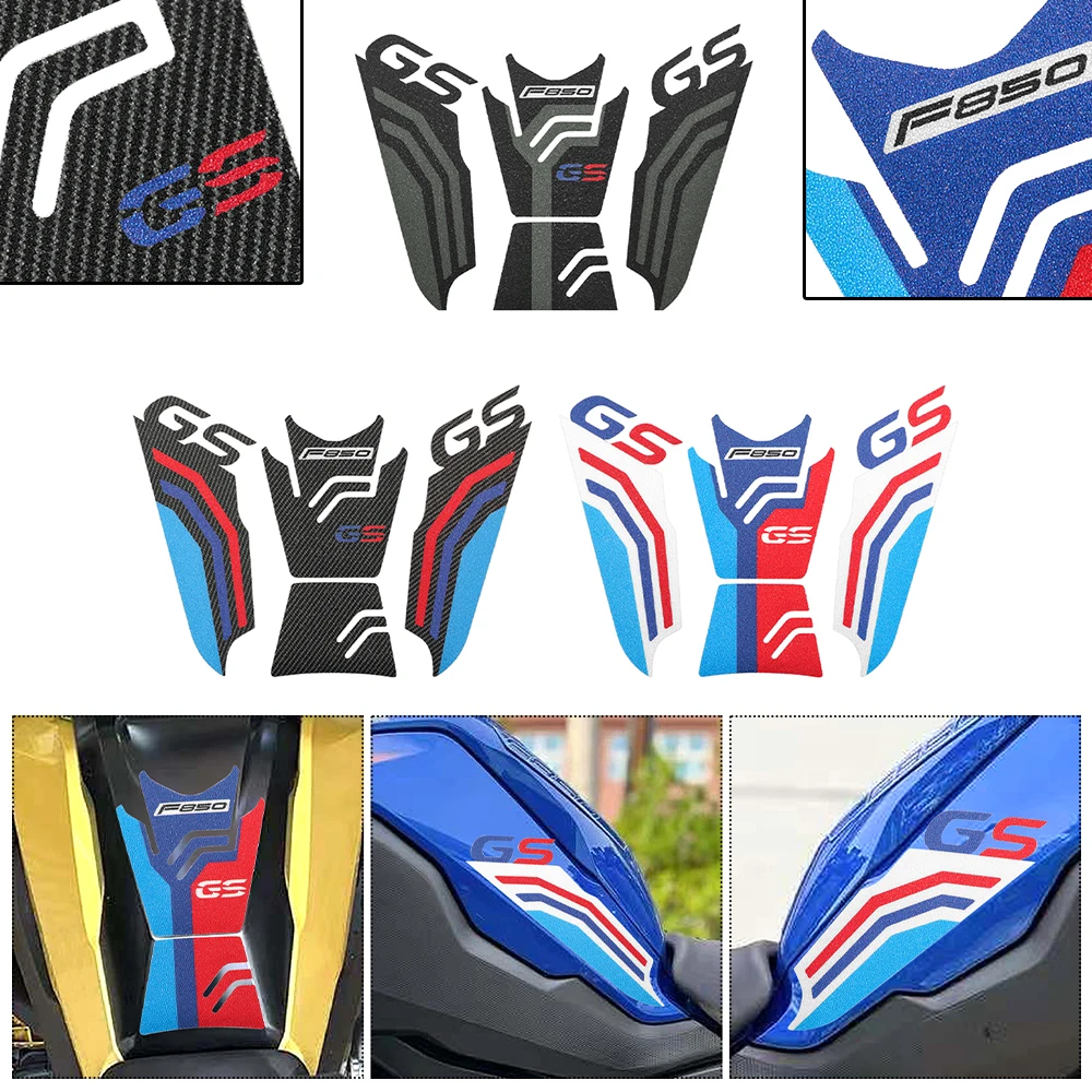

Frosted Motorcycle Fuel Tank Pad Sticker Waterproof Protector Decal Knee Grip Traction Pad Fit for BMW F850GS F 850 GS 2024