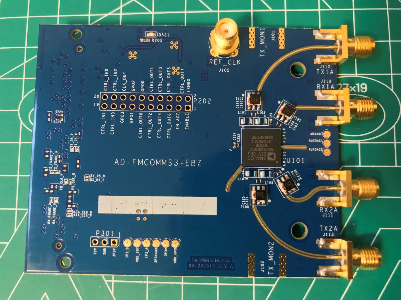 AD9361 RF Daughter Board Module AD-FMCOMMS3-EBZ Official Software Radio SDR Support OPENWIFI