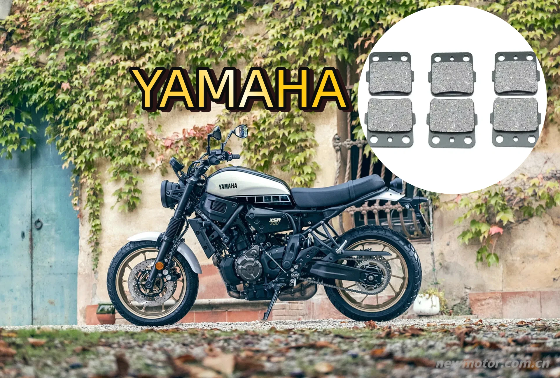 

For YAMAHA Raptor YFM350 YFM350R 2004-2013 YFM660 YFM660R 2001 2002-2005 YFM 350 660 R 350R 660R Front & Rear Brake Pads Kit Set