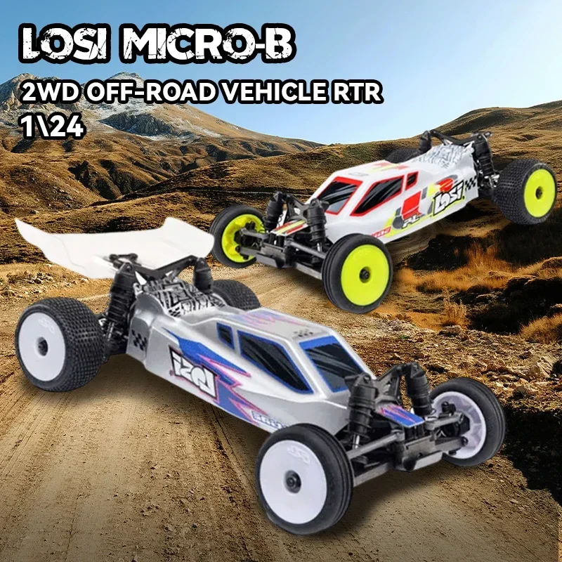 Nowy LOSI 1/24 Micro-B BUGGY Drift 2WD wspinaczka pojazd terenowy pilot pojazd wspinaczkowy prezent dla dzieci