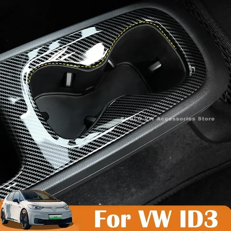 

For VW ID3 ID 3 Interior Accessories 2020 2021 2022 2023 Car Centre Console Beverages Drinks Stand Water Cup Holder Storage