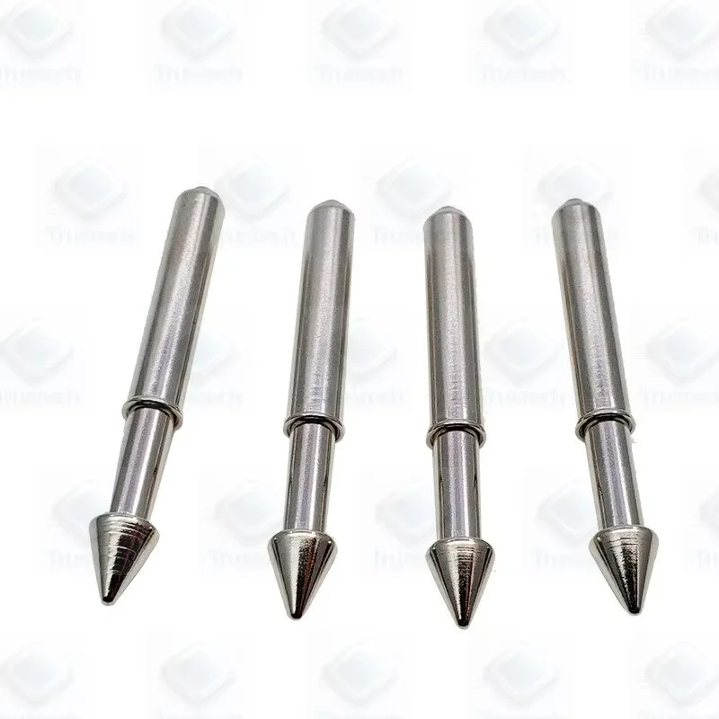 Original 50pcs positioning pins, copper material GP-2 (4.8/5.0/5.2), 44mm umbrella head probe, spring pin