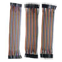 40/120Pin Cable Jumper Wire DuPont Line Connection Male to Male Female to Female Male to FeMale 10/15/20/30/40CM For Arduino DIY