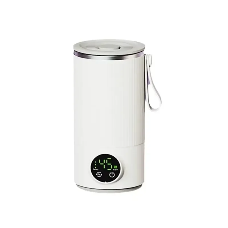 OEM Wireless Milk Warmer Heating Mixing Cup For Coffee / Cereal 3000mAh Bottle