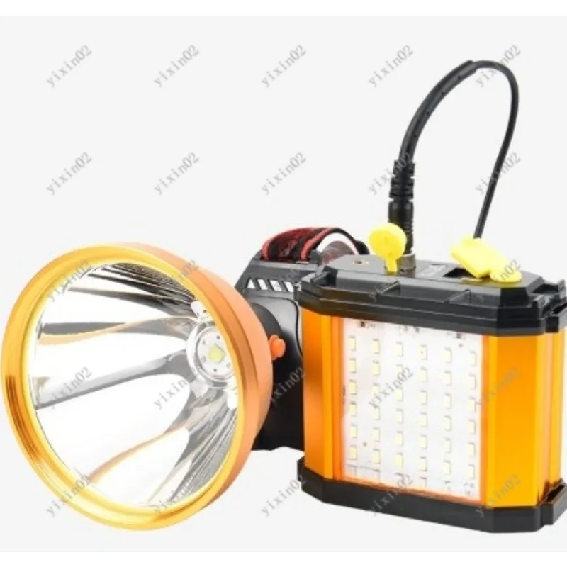 Rechargeable Super Bright HID Headlamp for Outdoor Fishing Long-Lasting Spotlight Headlight