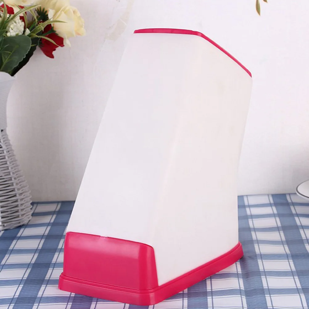 

Knife Holder Kitchen Storage Rack Multifunctional Tableware Organizer For Knives Scissors Drainable Ventilated Base Pp