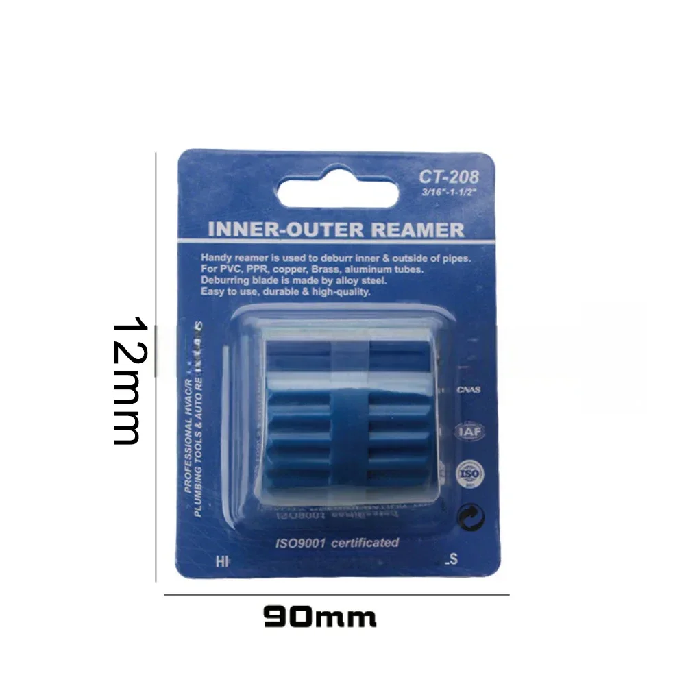 12.1cm*9cm*4.2cm Copper Chamfering Compact Chamfering Tool For Pipes Tubing Reamer Tool Efficient Burr Removal