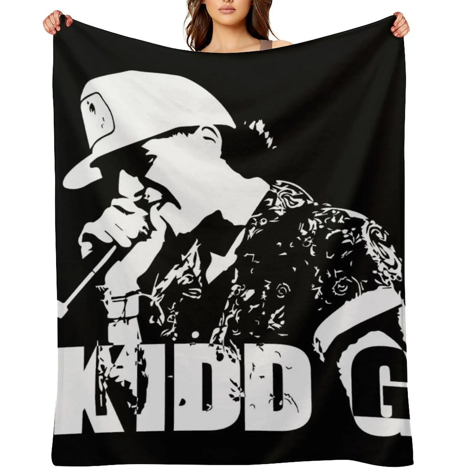 

Kidd G Singer art Throw Blanket Blankets For Baby Kid'S Comforter Retros Blankets