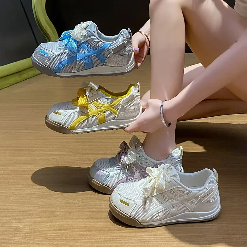 

2026New Cute Low Cut Comfortable Sports and Leisure Shoes Fashionable Multi Functional Lightweight Breathable Mesh Sports Shoes