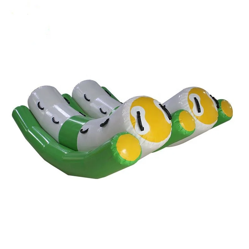 High Quality Inflatable Floating Water Seesaw, PVC Sport Game Water Totter for Park