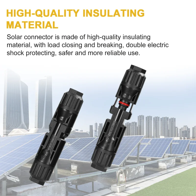 5 Pairs Solar Connectors Male Female Solar Panel Connectors Solar PV Connectors for Solar Panels and PV Systems