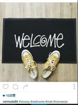 PVC Welcome Mat Replacement Insole Carpet, Floor Mat, Blanket Kitchen Rug, Rugs, Door, Home Textile, Garden