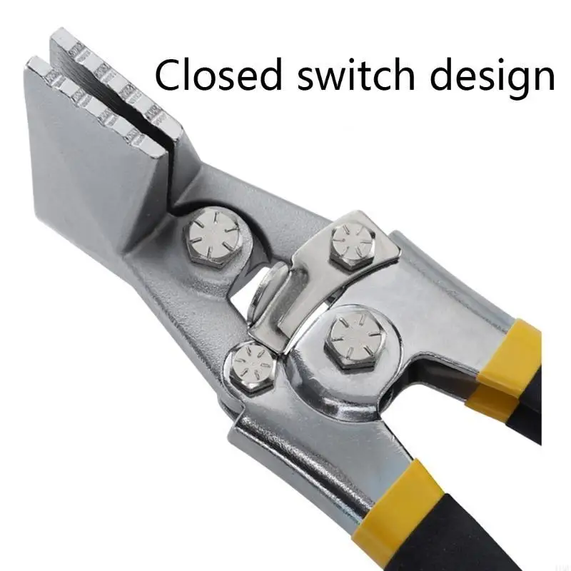 

Sheet Metal Bending Pliers Hand Seamer Wide Jaw Straight 80mm/150mm Elbow 80mm