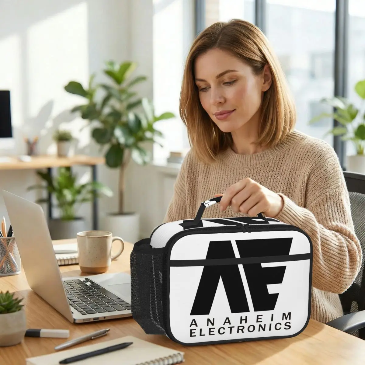 Anaheim Electronics Insulated Lunch Bag for Kids School Cooler Thermal Food Box Tote Portable Lunch Boxes Container