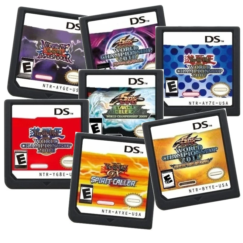 NDS Game Cartridge, Video Game Cartridge GX Spirit Caller, World Championship 2008,  Compatible with NDS, 3DS