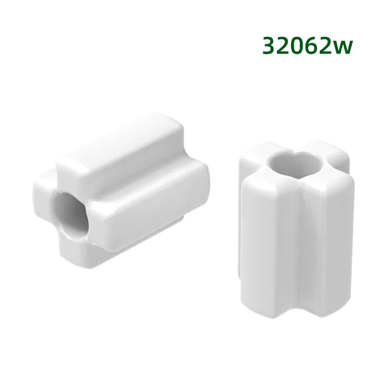 

MOC 10PCS 32062W Special Axle Cross Face Building Blocks Set High-Tech Connector Bricks Compatible Particle Toys Children Gifts