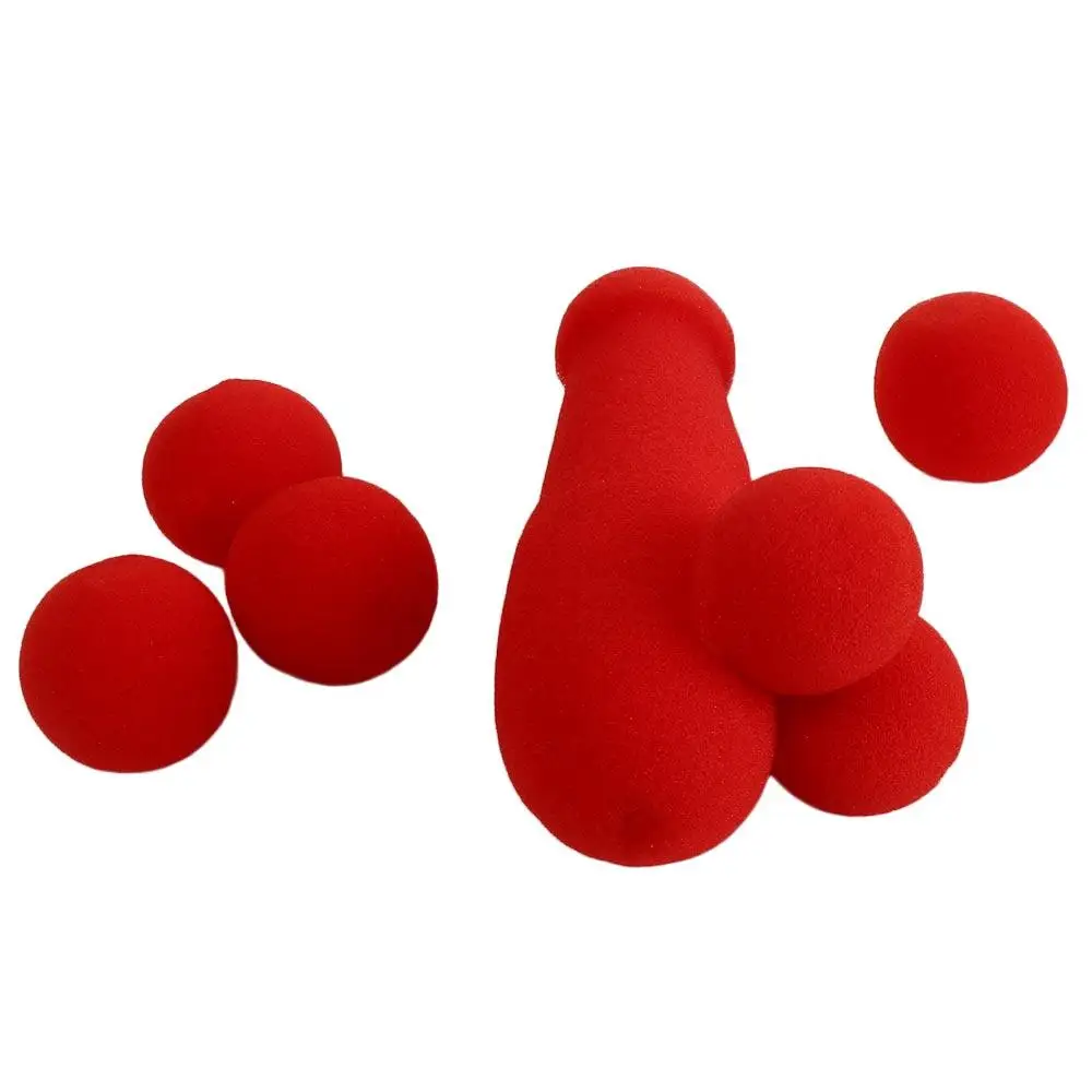 Red Sponge Balls Magic Trick Sponge Funny Gadgets Magic Prop Small Sponge Brother Gimmick Mentalism Magic Red Sponge Close Up