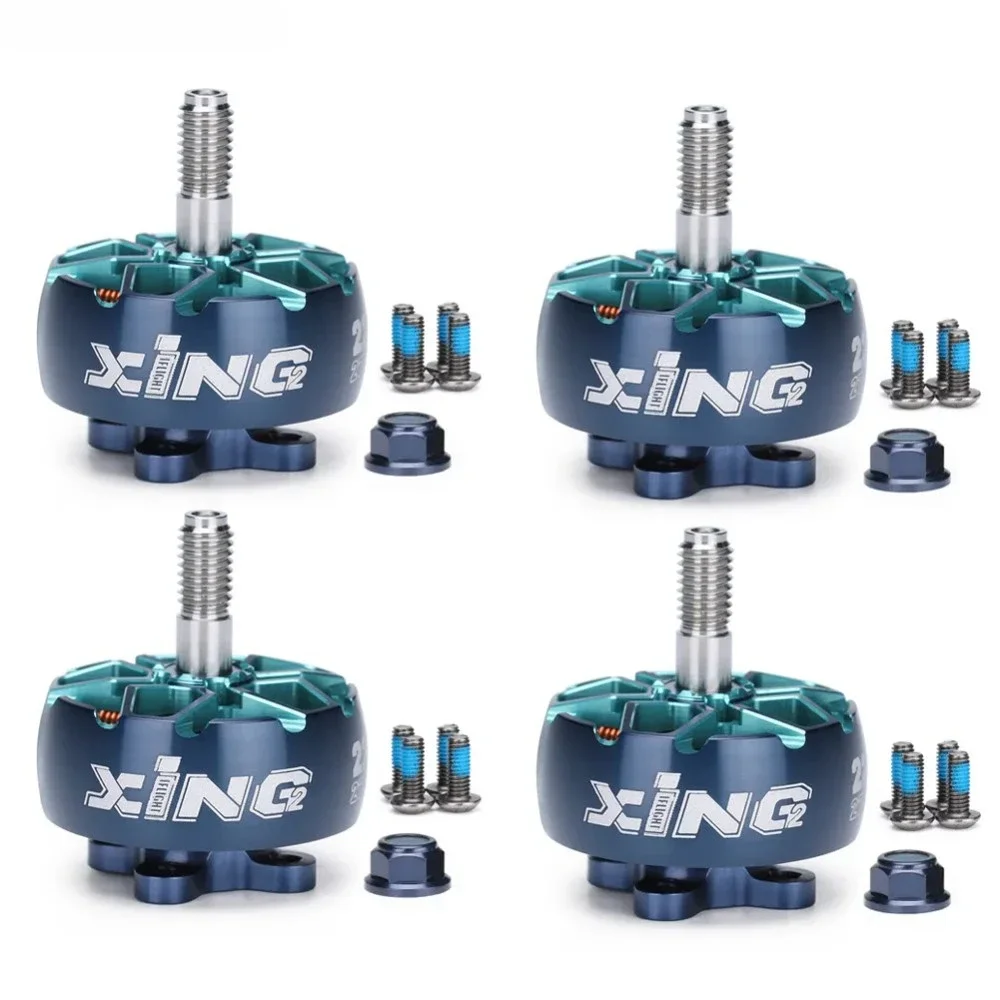 iFlight XING2 XING V2 2207 1855kV 4-6S dynamic equilibrium Brushless FPV Motor with 5mm Shaft for RC FPV Drones