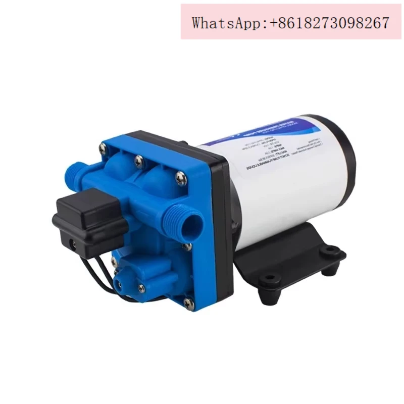 220V household diaphragm pump, RV yacht automatic reflux booster pump, regulating water pressure, marine self suction pump