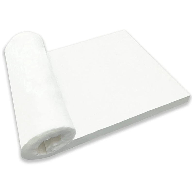 Ceramic Fiber Blanket Fireproof Insulation Baffle Rated To 2400F, High-Temperature Resistance, 3 Pcs