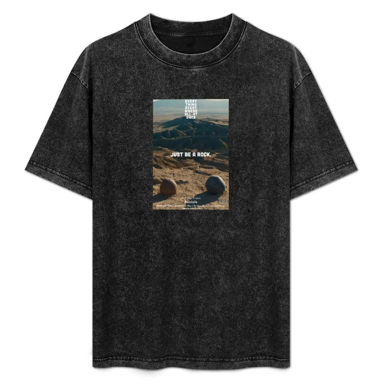 

EVERYTHING EVERYWHERE ALL AT ONCE ROCKS POSTER T-Shirt Soft Lightweight Cotton T-Shirt