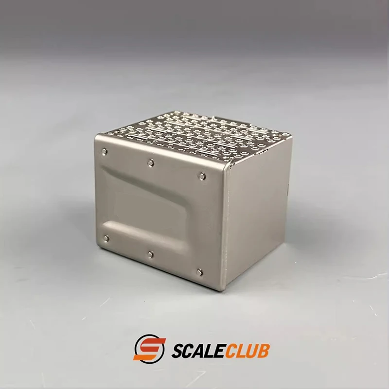 SCALECLUB 1/14 Für MAN LKW Für Euro6 Auspuffkasten RC LKW Kipper Metall-Auspuffkasten Traktor-LKW – Detail 3