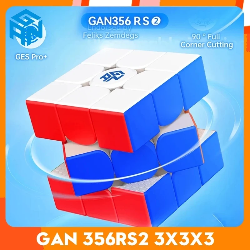 

GAN 356 RS2 RS 3x3x3 магический куб 3x3 GAN356/356RS 2-скоростной пазл идеи для рождественского подарка детские игрушки GAN головоломки