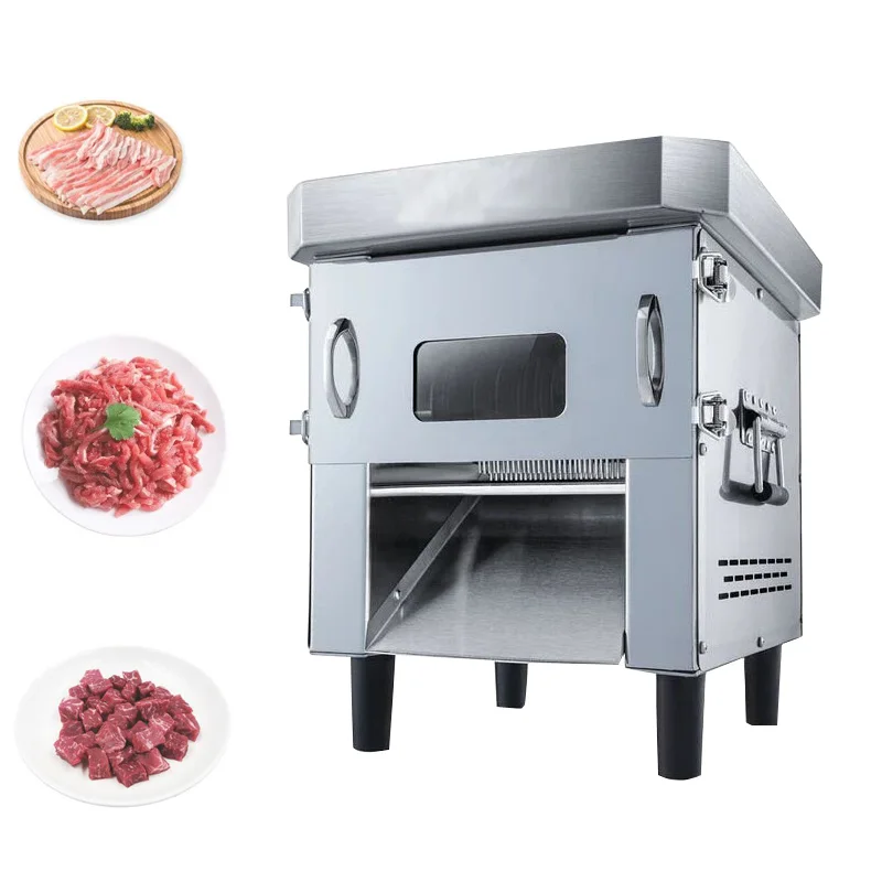 110V-220VHome Electric Soft Vegetables Slicer Electric Meat Cutter Household Stainless Steel Automatic Vegetable Cutter