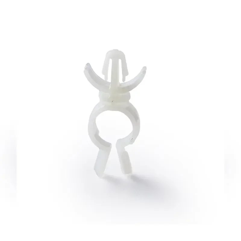 Essentra Standoff Locking Clip Mounts Collar Clamp Natural UL94 V2 Cable Clip Nylon SLCS Stand Off Locking Clip