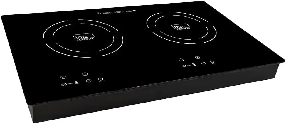 

TI-2B 23 in. Dual Element Black Induction Glass-Ceramic Cooktop 1750W 858UL Cert.