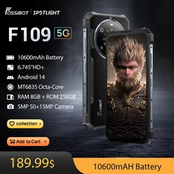 FOSSiBOT F109 Rugged Smartphone 6.75