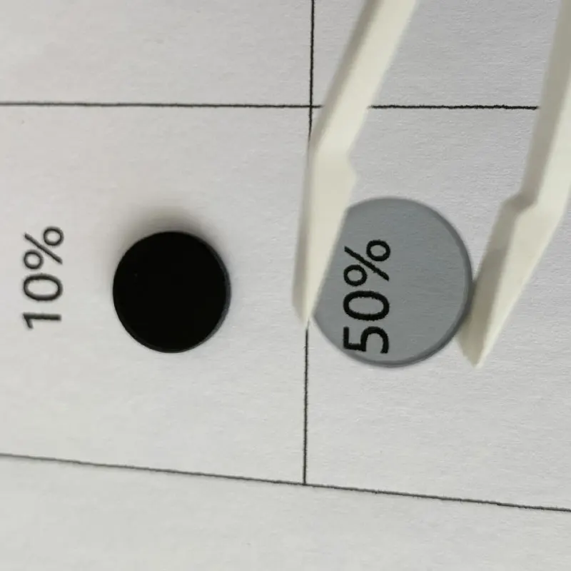 Diameter 24mm Dimmer neutral gray glass filter lens transmittance 0.001% 0.1% 1% 10% 30% 50% 70% to choose