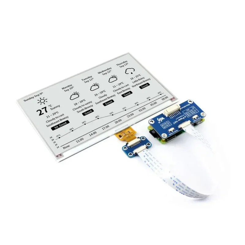 7.5 pollici Epaper Eink Screen Display espansione HAT Starter Kit per RPI Raspberry Pi 0 Zero 2 3B 3 4 modello B 5 Extension