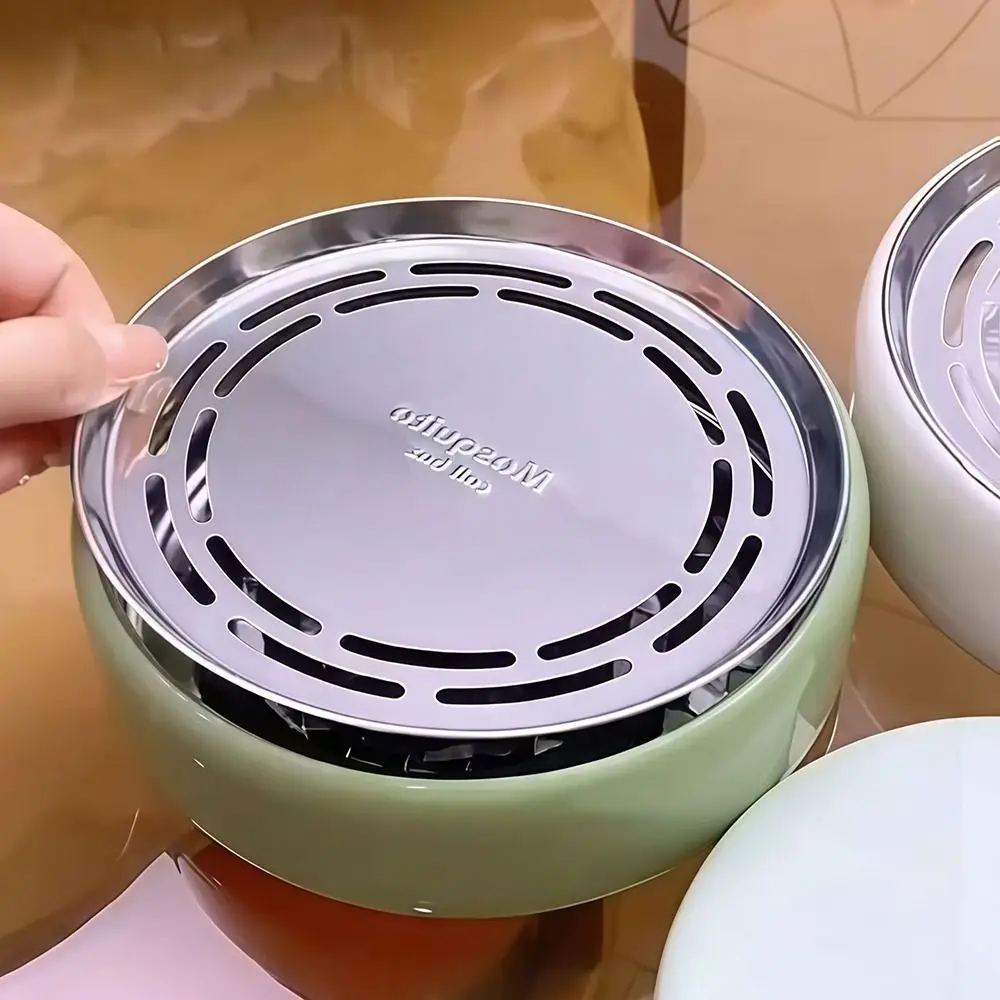 With Tray Mosquito Coil Holder Useful Anti-Mosquito Mosquito Coil Bracket Safe Design Mosquito Repellent for Indoor Outdoor