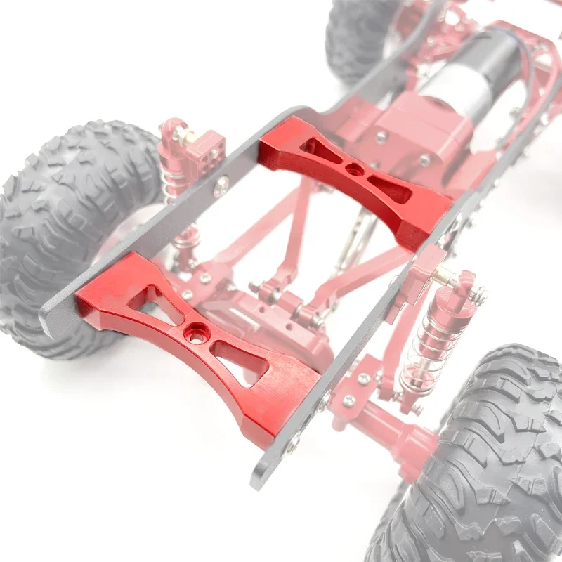 WPL C14 C24 B14 B24 MN D90 MN99S Metal Servo Mount Bracket Beam Crossbeam Set RC Car Upgrades Parts Accessories