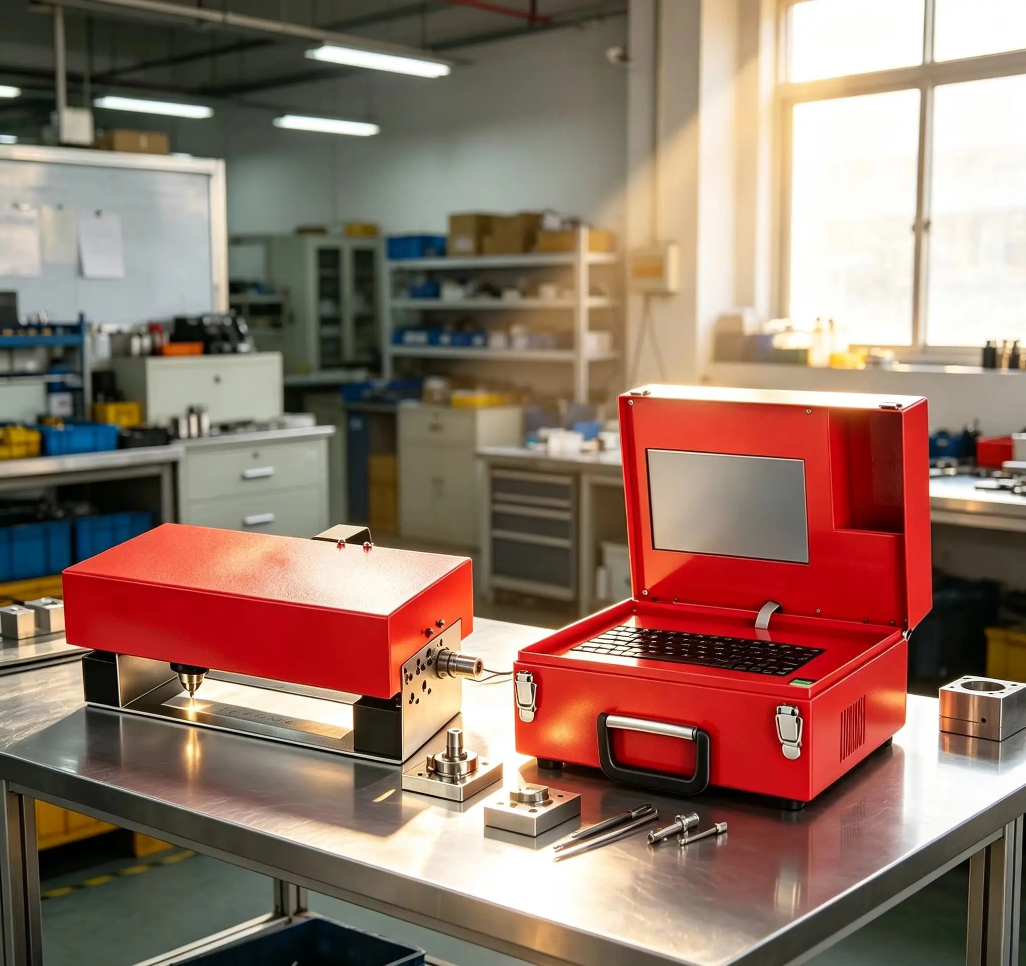 Portable Pneumatic  Marking Machine Metal Engraver For Nameplate Chassis Number 220V 110V