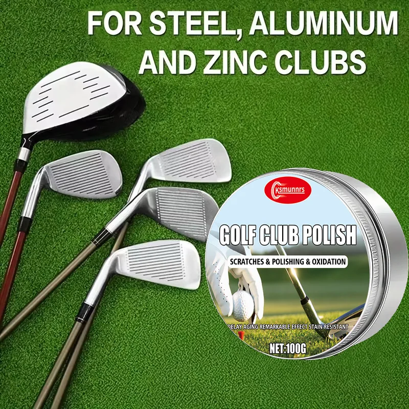 

Golf Club Maintenance Cream - Light Application Restores Shine, Repairs Minor Metal Scratches