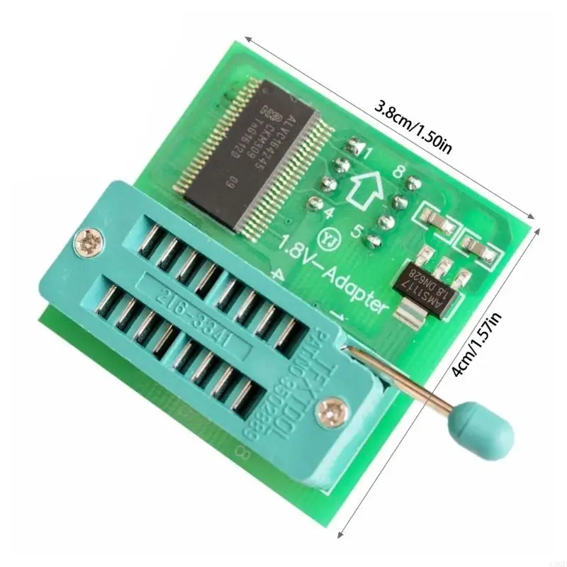 C90F 1 Set CH341A USB -пакет программистов для EEPROM BIOS с тестом ADAPTER 1,8 В SOIC8