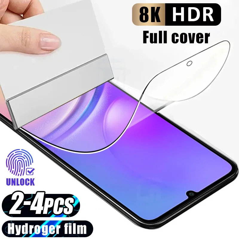 

Silicone Soft Hydrogel Film For Samsung A05 A04 A03 Core A04e A05S A02 C55 A30 A50 A70 M55 M35 M15 M14 M54 Screen Protector